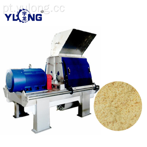 Máquina de processamento de serragem tipo Yulong GXP